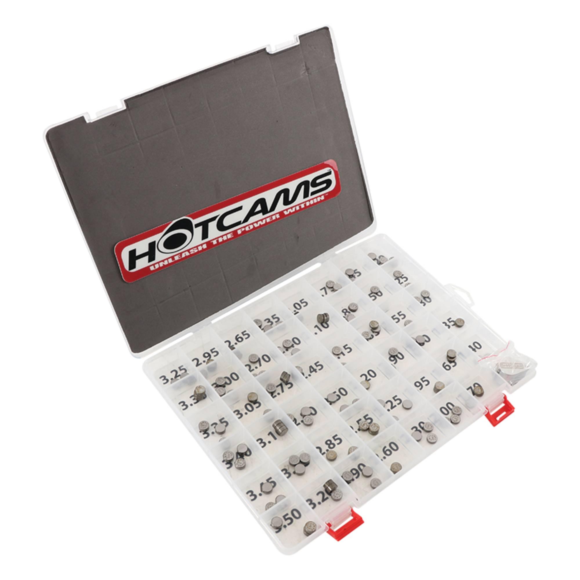 HOTCAMS★インナーシムセット　１３ｍｍ　各３枚入り※一部2枚 Hot Cams - HCSHIM32 - 13mm Complete Valve Shim Kit for sale